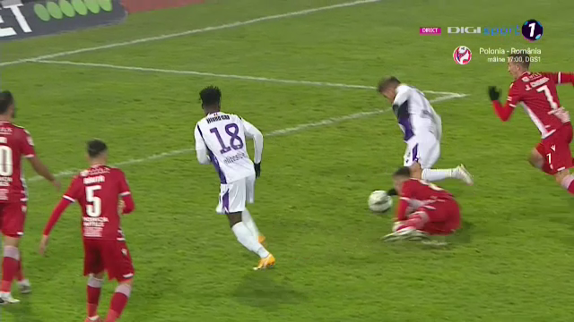 Discurs HALUCINANT al lui Ricardo Grigore dupa ce a facut penalty si arbitrul Barbu n-a vazut nimic: Sa taca toti adversarii! Era aglomeratie in careu, nu stiu daca a fost