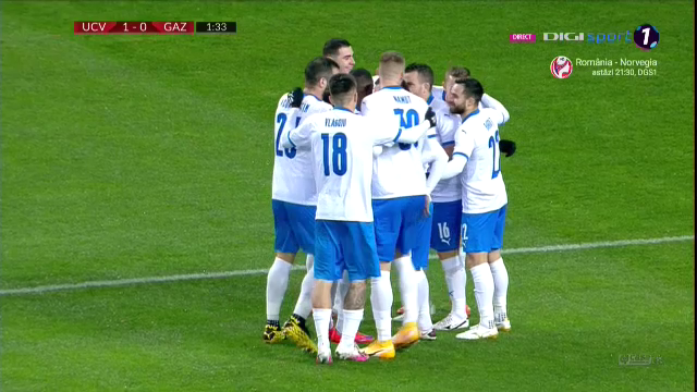 Universitatea Craiova 3-1 Gaz Metan | Oltenii se impun si raman la 2 puncte de FCSB! VEZI AICI tot ce s-a intamplat in meci_2