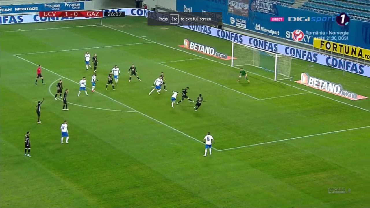Universitatea Craiova 3-1 Gaz Metan | Oltenii se impun si raman la 2 puncte de FCSB! VEZI AICI tot ce s-a intamplat in meci_5
