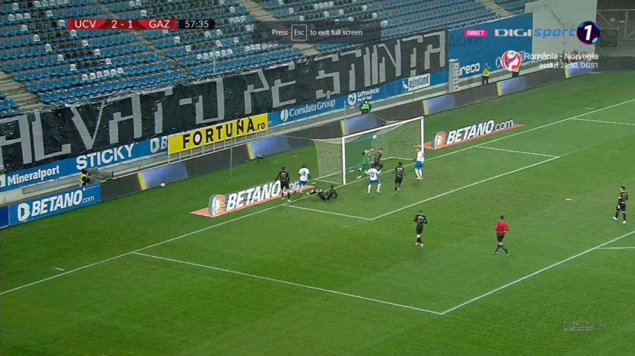Universitatea Craiova 3-1 Gaz Metan | Oltenii se impun si raman la 2 puncte de FCSB! VEZI AICI tot ce s-a intamplat in meci_12