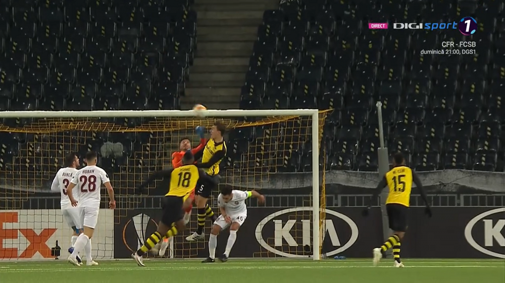 De ce faci asta?!?! Pentru ca sunt din Romania? MOMENTE SCANDALOASE LA BERNA! Penalty dat degeaba pentru Young Boys in minutul 89! Balgradean, eliminat aiurea