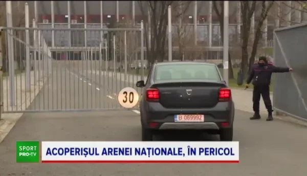 RISC DE PRABUSIRE la acoperisul National Arena! Ramanem fara Euro? Reactia de ultima ora a lui Burleanu