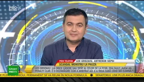 EXCLUSIV | Leo Grozavu, noi detalii despre incidentul de la meciul cu FCSB: "E urat ce face Cretu!" Antrenorul lui Sepsi acuza FCSB de jocuri de culise: "Mi s-a parut o echipa protejata!"
