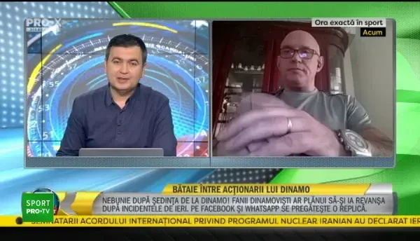 EXCLUSIV | Prunea a rabufnit la adresa lui Negoita! "Pai ce, e mosia lu' maica-ta?" Fostul portar o compara pe Dinamo cu Juventus: "Ati vazut familia Agnelli sa faca asta?"