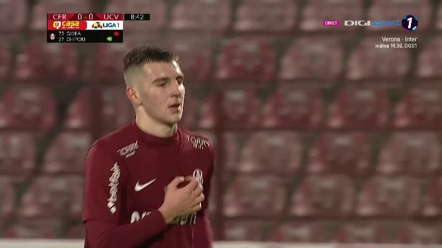 INCA O VICTIMA a regulii U21: Mihai Gidea la CFR! :) NU e o gluma! Cine e pustiul-surpriza din echipa de start a campioanei_2