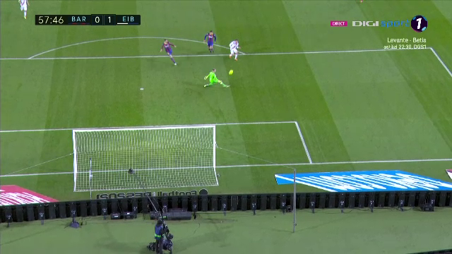 Messi, INGHETAT in tribuna! Nici in liga a 3-a nu vezi asa ceva: gol IREAL primit de Barcelona dupa o gafa colosala! Gol anulat cu VAR si penalty ratat. AICI golurile din Barcelona 1-1 Eibar_3