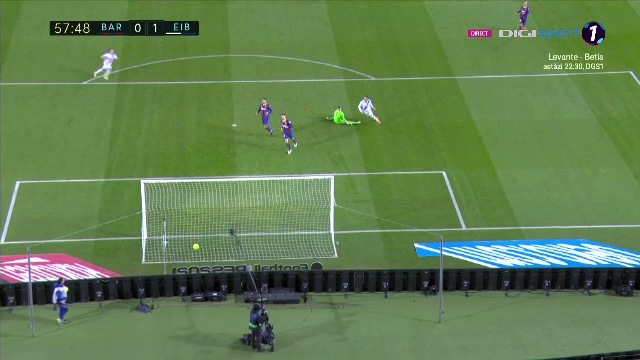 Messi, INGHETAT in tribuna! Nici in liga a 3-a nu vezi asa ceva: gol IREAL primit de Barcelona dupa o gafa colosala! Gol anulat cu VAR si penalty ratat. AICI golurile din Barcelona 1-1 Eibar_4