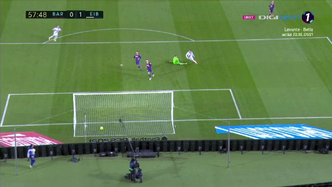 Messi, INGHETAT in tribuna! Nici in liga a 3-a nu vezi asa ceva: gol IREAL primit de Barcelona dupa o gafa colosala! Gol anulat cu VAR si penalty ratat. AICI golurile din Barcelona 1-1 Eibar_4