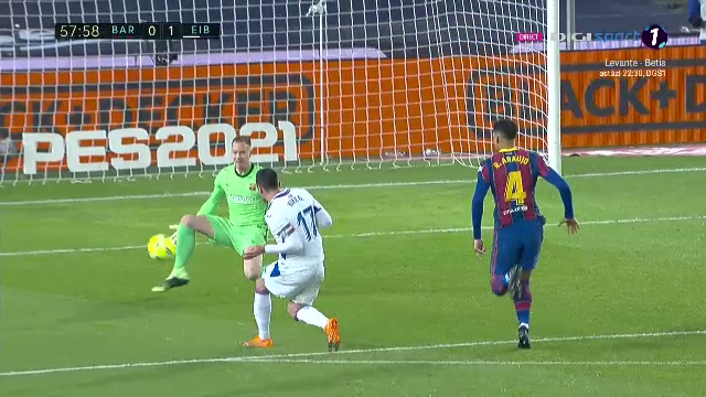 Messi, INGHETAT in tribuna! Nici in liga a 3-a nu vezi asa ceva: gol IREAL primit de Barcelona dupa o gafa colosala! Gol anulat cu VAR si penalty ratat. AICI golurile din Barcelona 1-1 Eibar_7