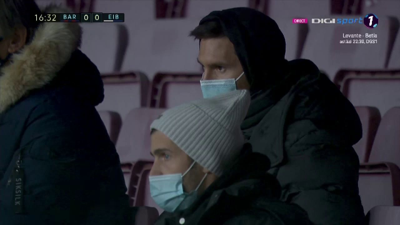 Messi, INGHETAT in tribuna! Nici in liga a 3-a nu vezi asa ceva: gol IREAL primit de Barcelona dupa o gafa colosala! Gol anulat cu VAR si penalty ratat. AICI golurile din Barcelona 1-1 Eibar_10