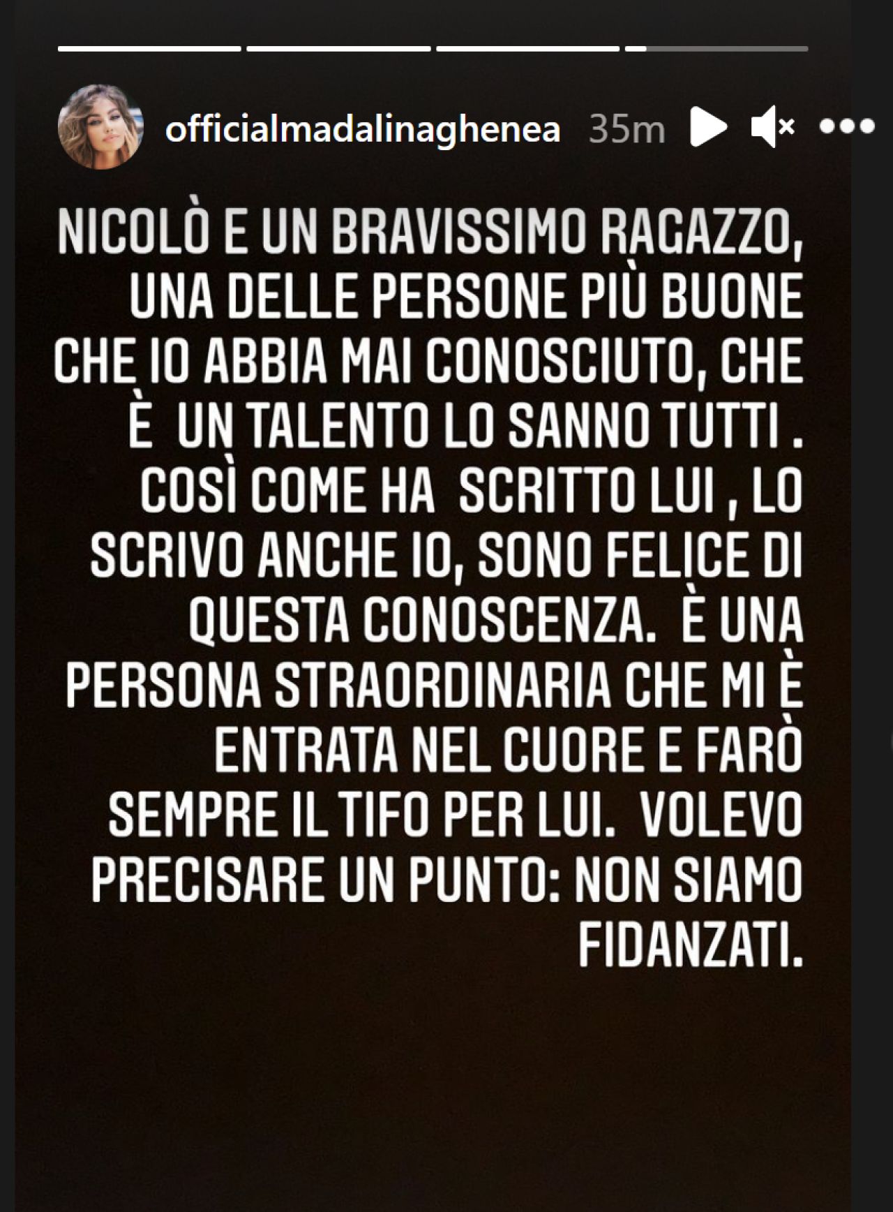 Madalina Ghenea a SPUS TOT! Ce a raspuns despre relatia cu Zaniolo si mesajul pentru fotbalist: