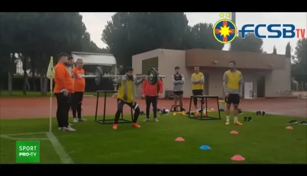 Imagini din cantonamentul FCSB-ului din Antalya! Cine sunt fotbalistii care se pregatesc de revenirea pe gazon