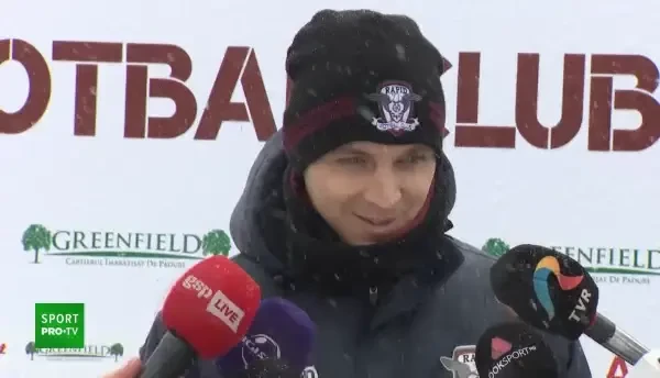 Rapidistii s-au reunit la primul antrenament din 2021 si viseaza la promovare: "Avem prima sansa!" Ce a spus Grigore despre posibilitatea de a fi inlocuit cu Sumudica