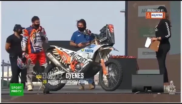 Raliul Dakar a ajuns la sfarsit! Performanta importanta realizata de Mani Gyenes! Sportivul roman a terminat pe locul secund in cea mai dura proba a raliului