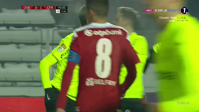 Unde s-a uitat Hategan?! PENALTY CLAR refuzat CFR-ului dupa un hent facut chiar in fata arbitrului! Jucatorii au innebunit pe teren_4