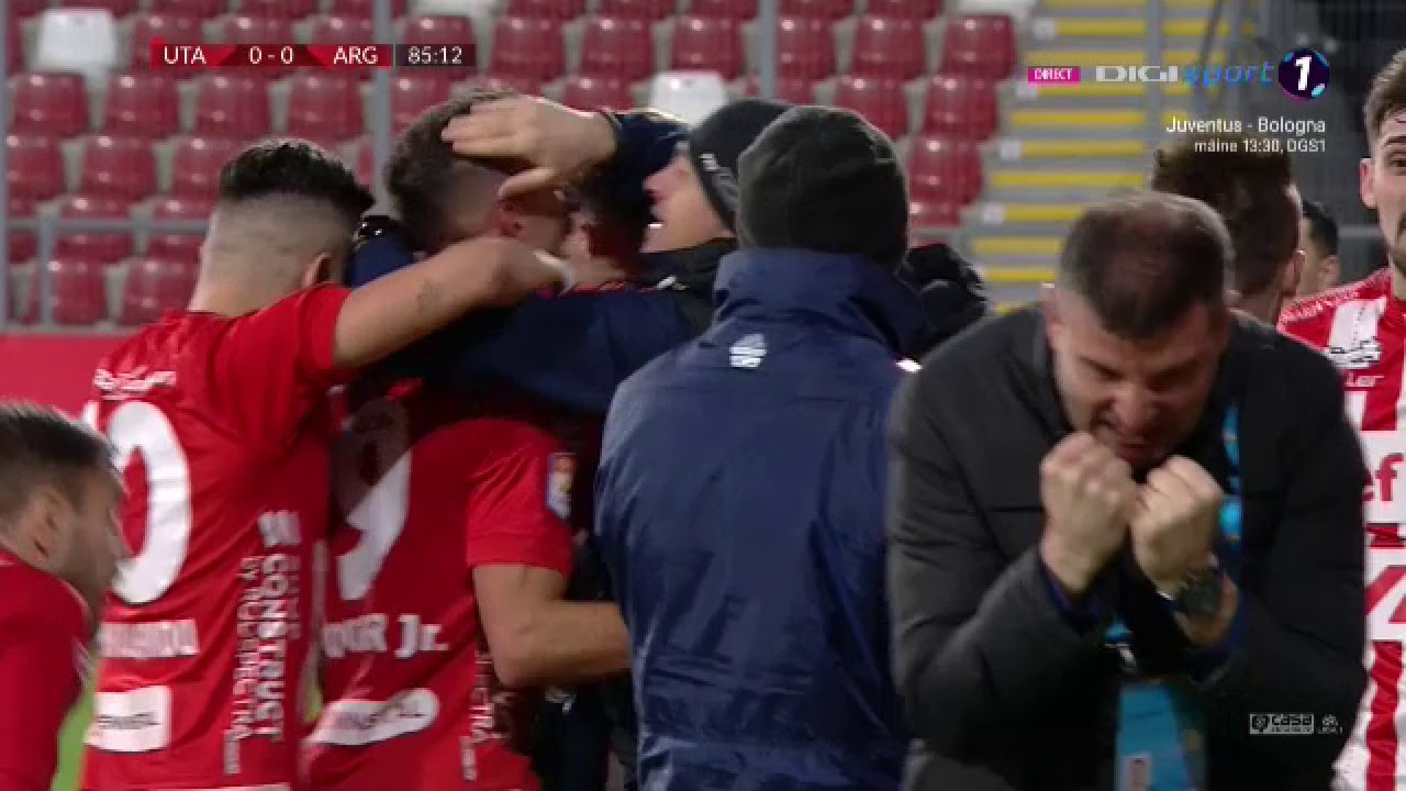 NE-BU-NI-E! Final TERIBIL in UTA - FC Arges! 3 goluri in 4 minute dupa un meci de chin TOTAL! Ce s-a intamplat la Arad_1