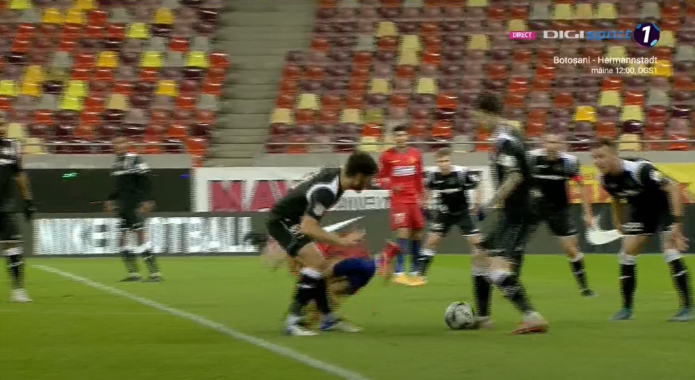 MM s-a INFURIAT dupa faza in care FCSB a cerut penalty! S-a ridicat de pe scaun si a inceput sa tipe spre arbitru! Ce i-a spus