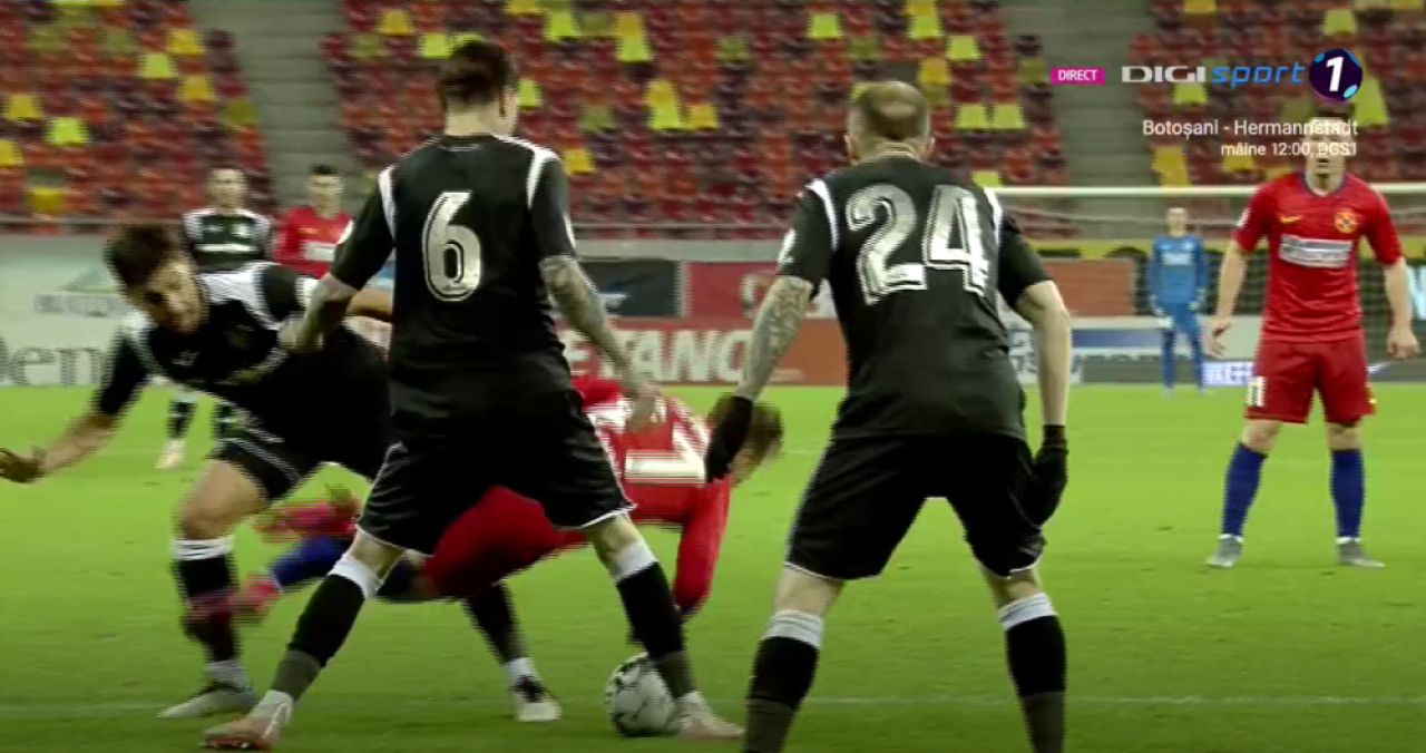 MM s-a INFURIAT dupa faza in care FCSB a cerut penalty! S-a ridicat de pe scaun si a inceput sa tipe spre arbitru! Ce i-a spus_2