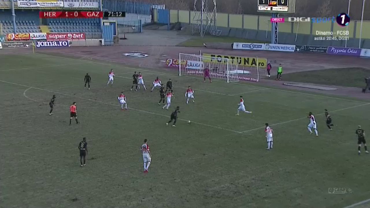 FABULOS! Nici lui Neymar nu ii iesea ASA! :) Gol SUPERB inscris de Chamed in meciul cu Hermannstadt_1