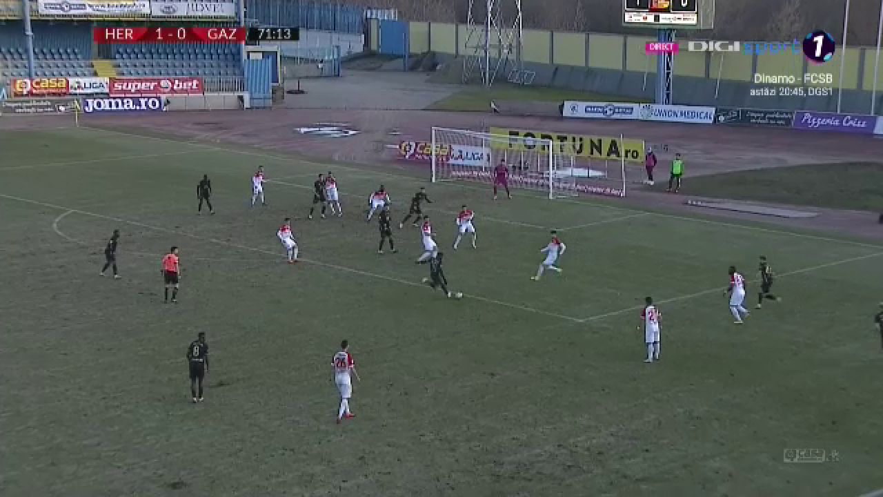 FABULOS! Nici lui Neymar nu ii iesea ASA! :) Gol SUPERB inscris de Chamed in meciul cu Hermannstadt_2