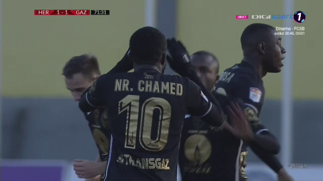 FABULOS! Nici lui Neymar nu ii iesea ASA! :) Gol SUPERB inscris de Chamed in meciul cu Hermannstadt_12