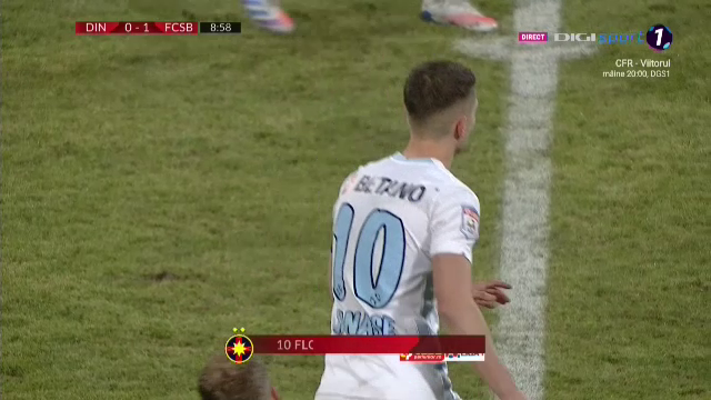 Adio, Man! Tanase e GOLGETERUL Romaniei dupa ce i-a dat electrosocul lui Dinamo in minutul 8! A ajuns la 15 goluri in acest sezon_10