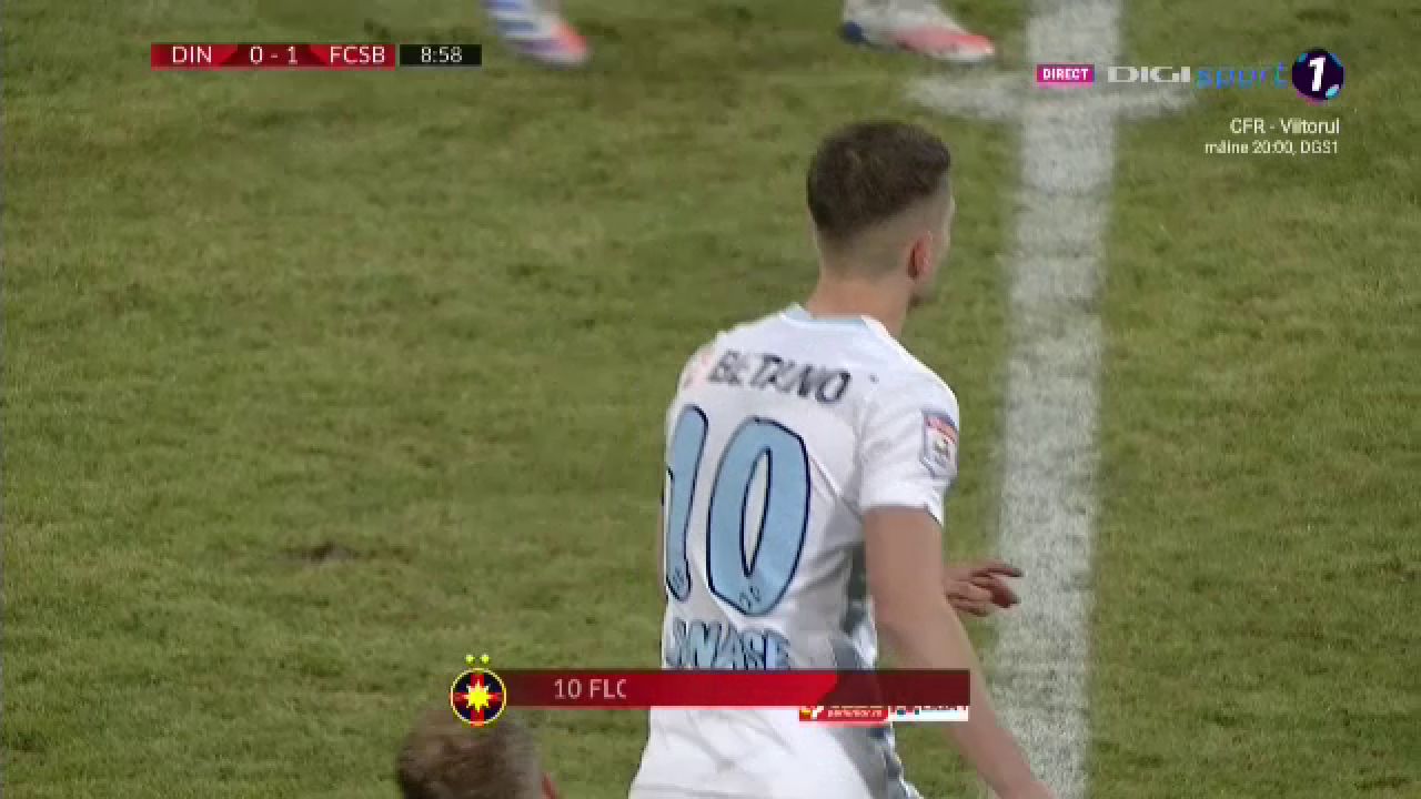 Adio, Man! Tanase e GOLGETERUL Romaniei dupa ce i-a dat electrosocul lui Dinamo in minutul 8! A ajuns la 15 goluri in acest sezon_10