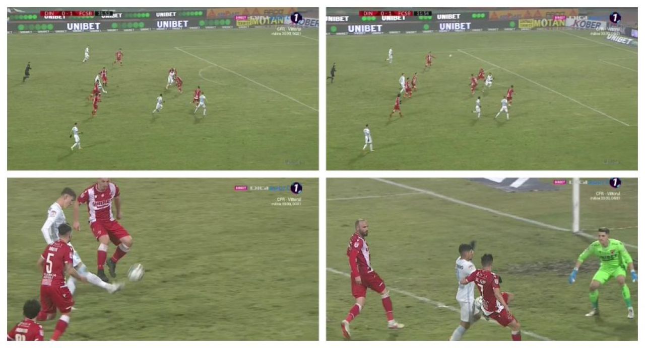 Messi, frate! :) Popescu, assist GENIAL pentru Coman: pasa dupa care s-a facut LUMINA in careul lui Dinamo_1