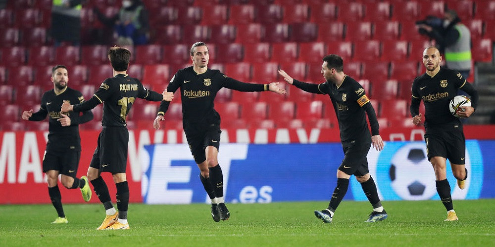 Adversar DIFICIL pentru Barcelona in semifinalele Cupei Spaniei! Dupa CHINUL cu Granada, Messi si Griezmann infrunta Sevilla!&nbsp;Programul competitiei