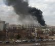 Un incendiu a izbucnit la noul stadion din Giulesti! Prima reactie a pompierilor: 