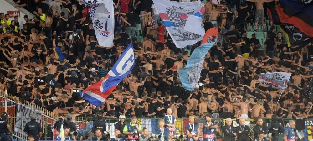 Promovare + inaugurare = doliu la palat . Fanii CSA au inceput RAZBOIUL CU Becali inaintea meciului cu FCSB 2