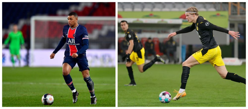 Presa din Spania arunca BOMBA: Real Madrid il va transfera pe Mbappe sau pe Haaland in vara!