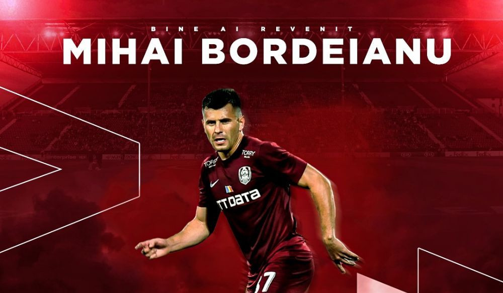 OFICIAL | Mihai Bordeianu a revenit la CFR Cluj! Anuntul campioanei Romaniei