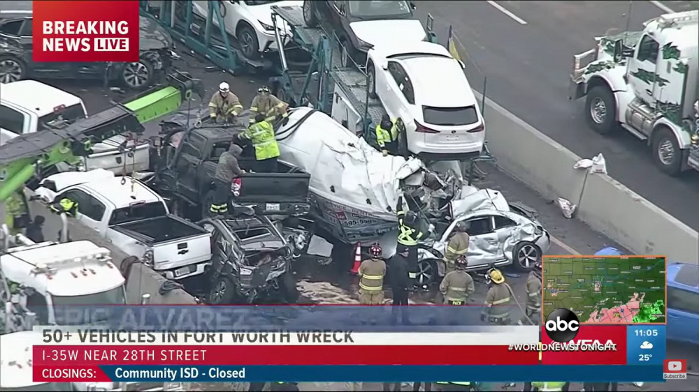 Dezastru urias! Accident cu peste 130 de masini implicate si urmari catastrofale pe autostrada! Imagini de necrezut _16