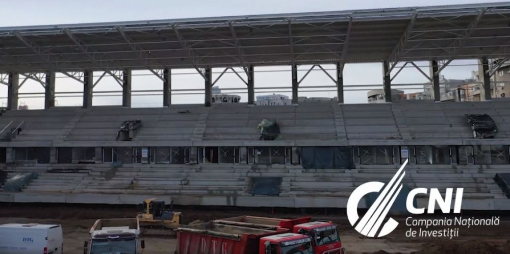Noul Giulesti e aproape gata si arata SUPERB! VIDEO DE SENZATIE cu arena unde se muta Rapidul