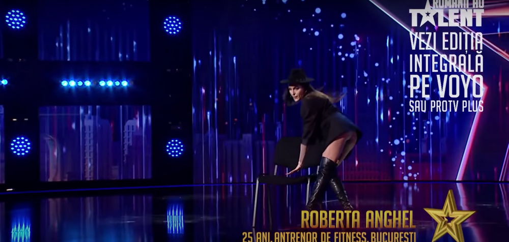 Aparitie INCENDIARA la 'Romanii au talent'! Nimeni nu si-a putut lua ochii de la ea! O fosta arbitra, dans sexy in fata juriului _12