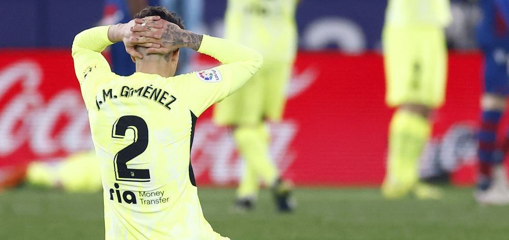 Un nou pas gresit pentru Atletico in La Liga! Barcelona si Real spera din nou la titlu dupa ce echipa lui Simeone nu a reusit sa invinga pe Levante