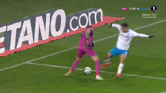 Cristiano, aproape de GAFA CAMPIONATULUI! Portarului lui Hermannstadt i s-au INMUIAT PICIOARELE in fata lui Ivan si a fost aproape sa isi INGROAPE echipa!