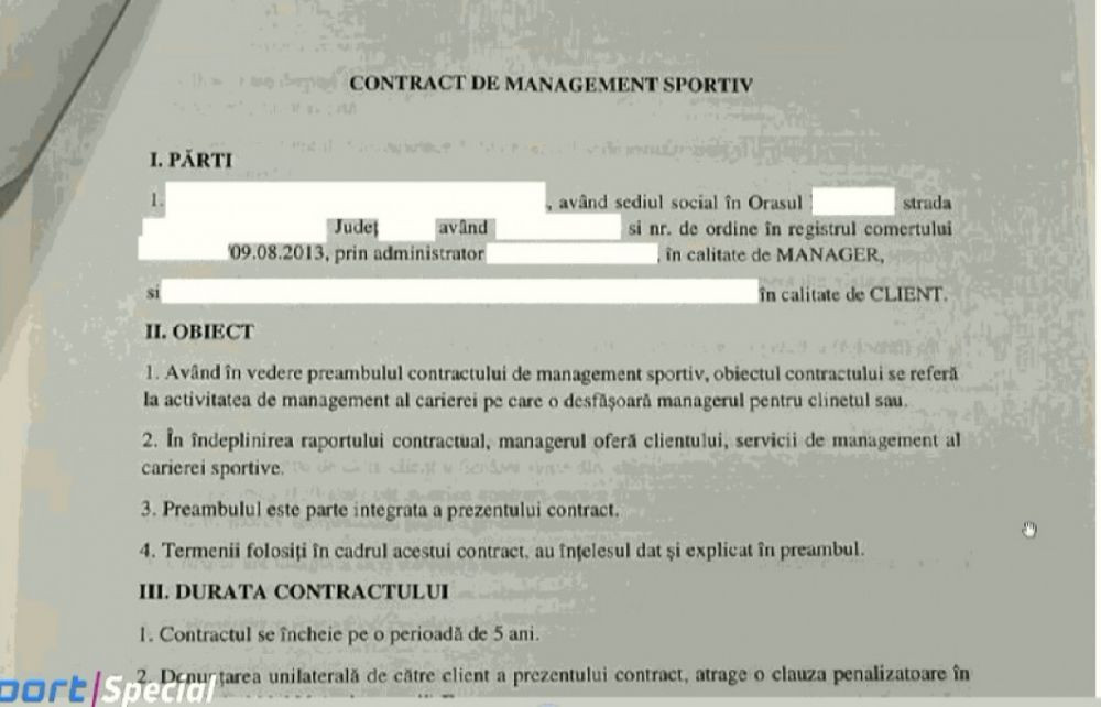 Halucinant! Romania, 2021: Cum poate arata un contract al unui fotbalist din Liga 1 cu agentul sau! Obligatiile incredibile pe care le are _3