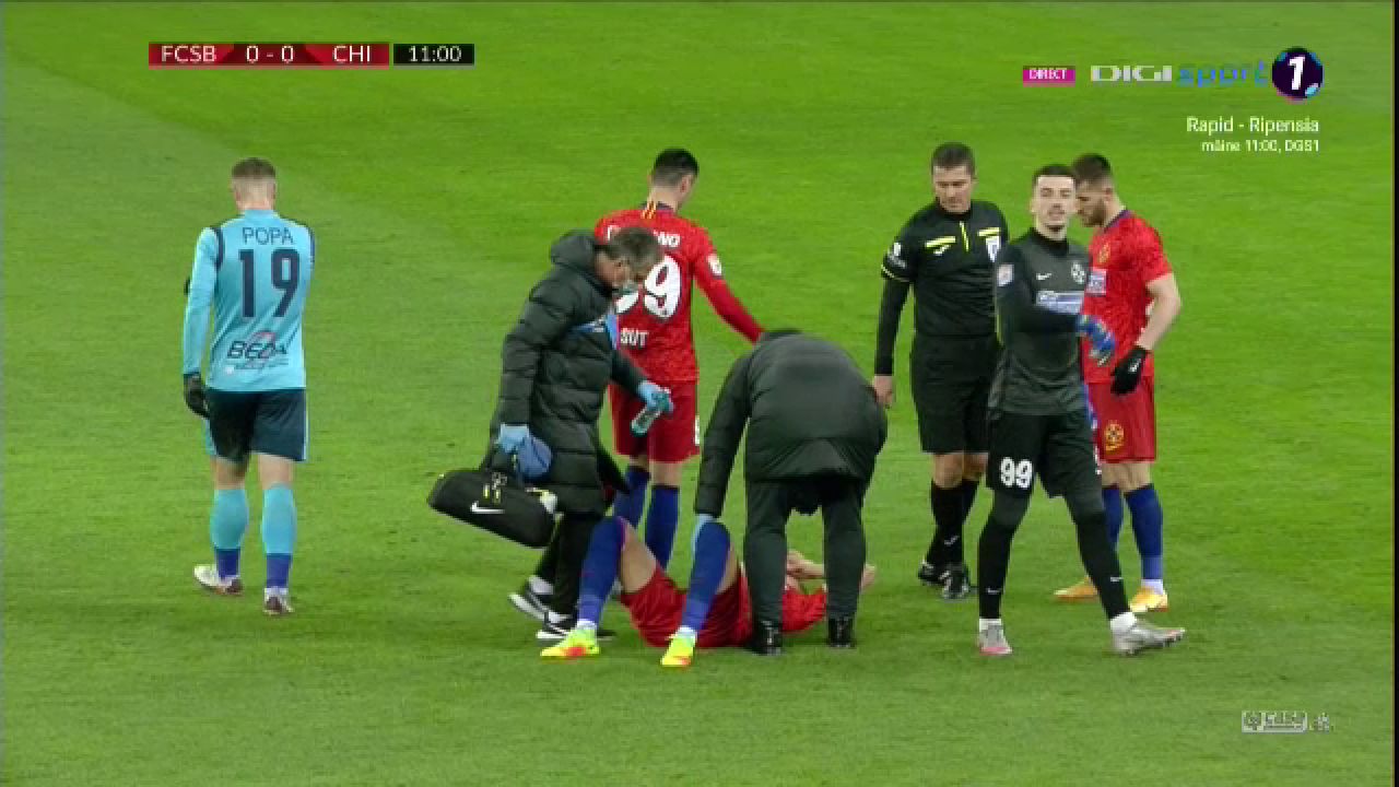 Continua COSMARUL lui Nedelcu! Aproape sa PLANGA dupa ce s-a prabusit pe teren! Primul verdict al medicilor_7