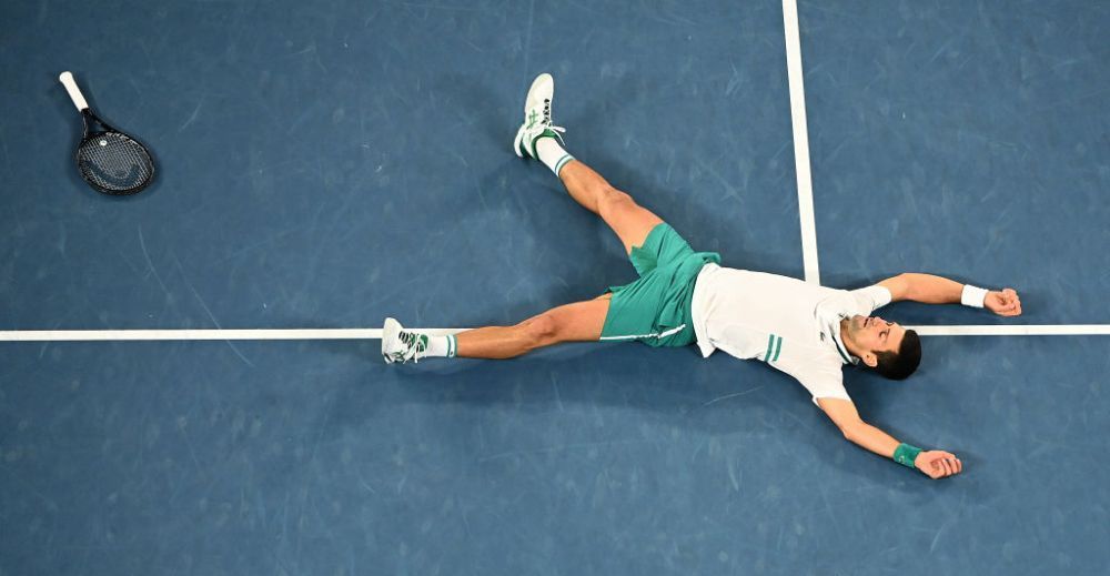 Novak Djokov18! Liderul ATP a facut instructie cu Medvedev in finala Australian Open 2021 si a castigat AL NOUALEA titlu la Melbourne_6
