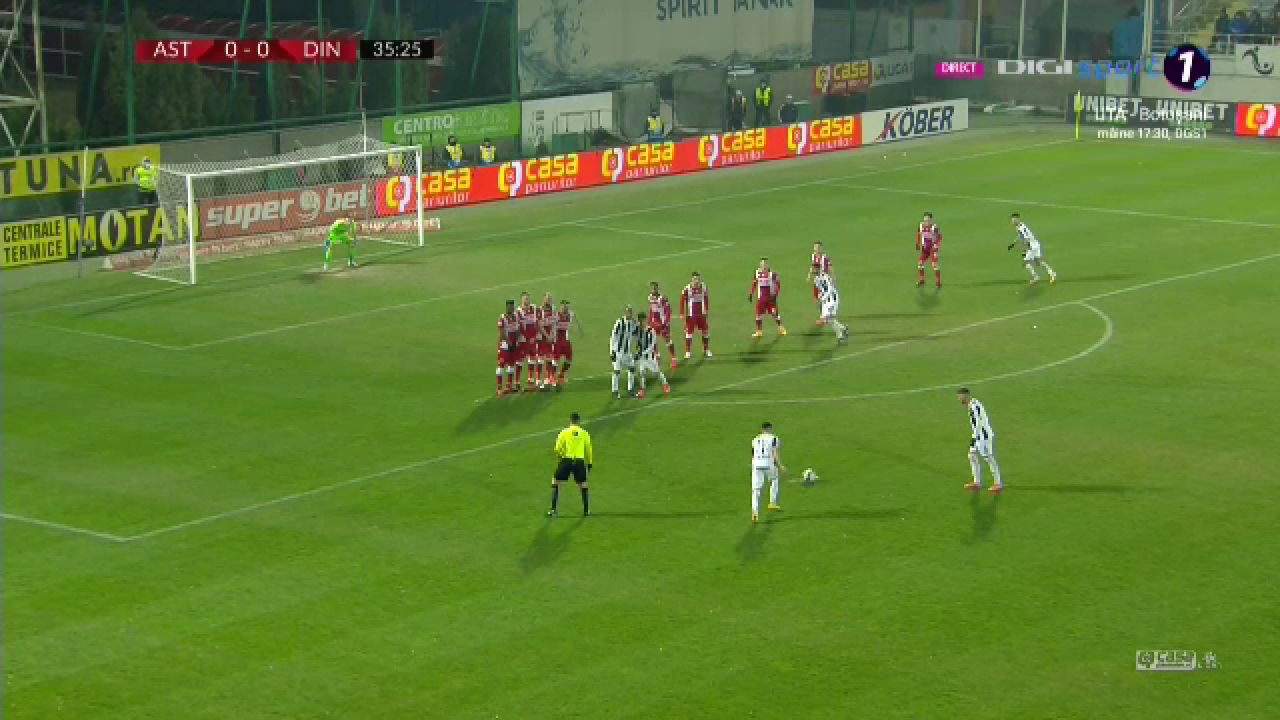 I-a dat gol lui Dinamo cu o lovitura COPIATA de la Ronaldo, apoi s-a bucurat FIX ca el! Cum a marcat Vali Gheorghe pentru Astra_1