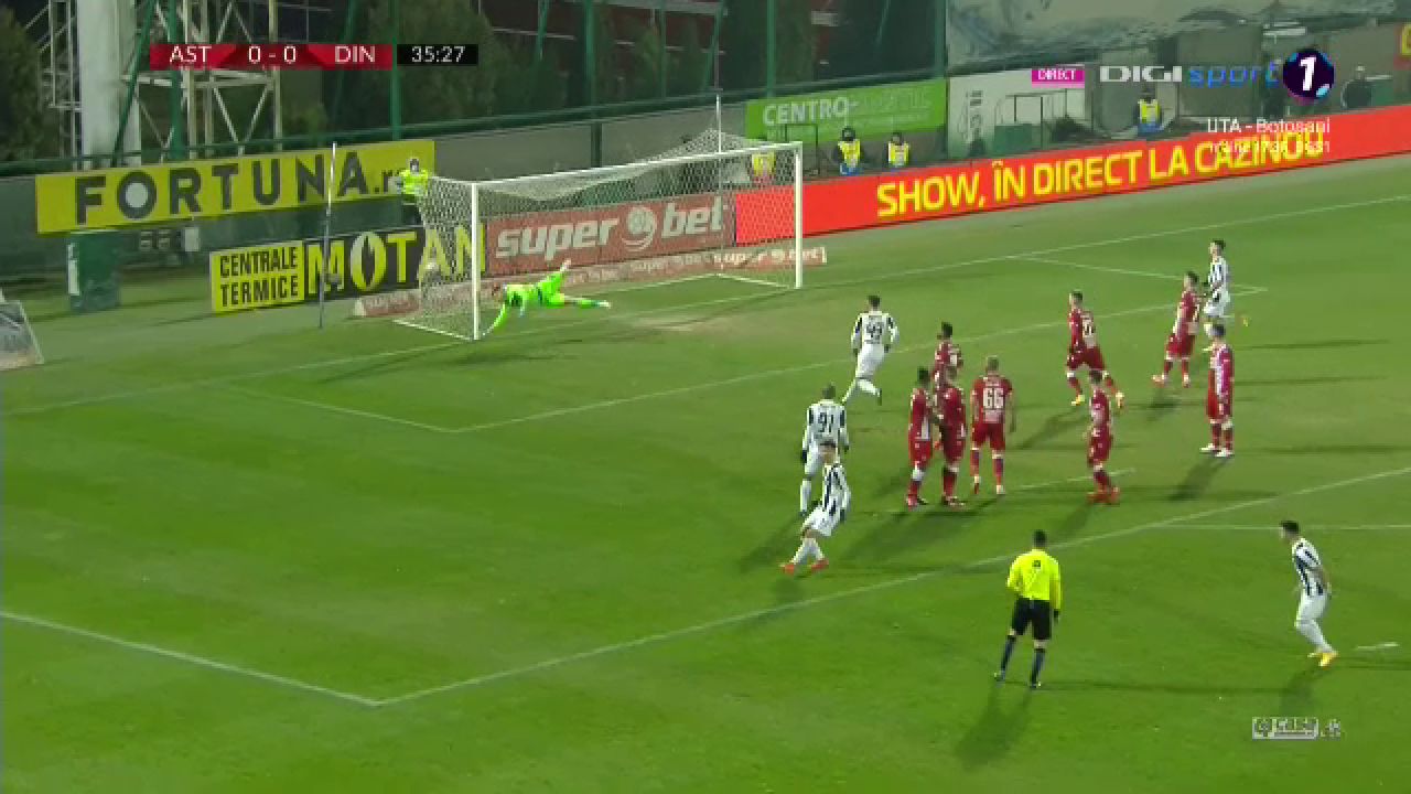 I-a dat gol lui Dinamo cu o lovitura COPIATA de la Ronaldo, apoi s-a bucurat FIX ca el! Cum a marcat Vali Gheorghe pentru Astra_3