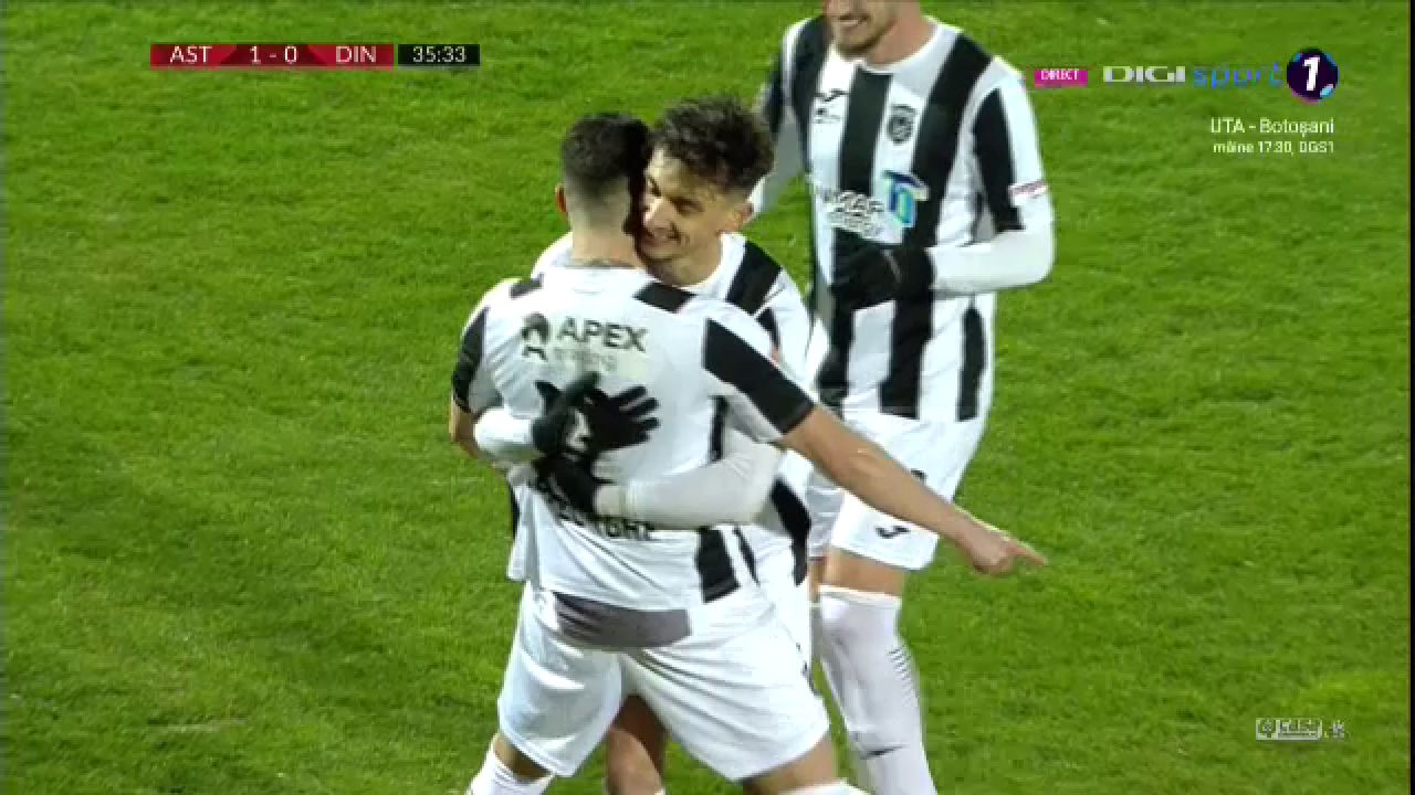 I-a dat gol lui Dinamo cu o lovitura COPIATA de la Ronaldo, apoi s-a bucurat FIX ca el! Cum a marcat Vali Gheorghe pentru Astra_6