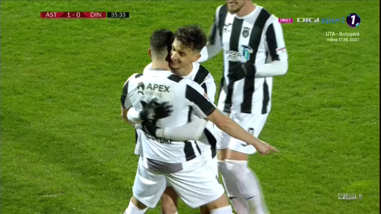 I-a dat gol lui Dinamo cu o lovitura COPIATA de la Ronaldo, apoi s-a bucurat FIX ca el! Cum a marcat Vali Gheorghe pentru Astra_9