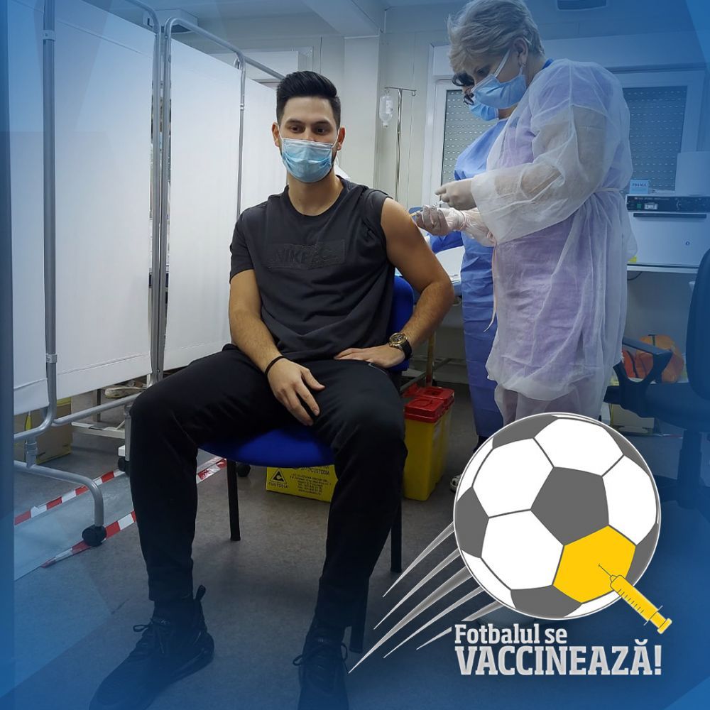 A inceput campania de vaccinare in fotbal! Harut si Dica, primele nume importante din fotbal care au primit vaccinul! Primele imagini _1