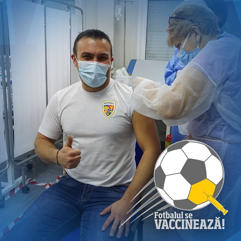 A inceput campania de vaccinare in fotbal! Harut si Dica, primele nume importante din fotbal care au primit vaccinul! Primele imagini _6