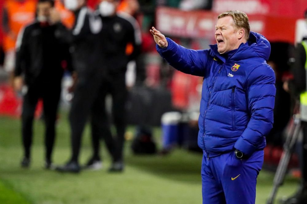 Ruptura TOTALA la Barcelona?! Gestul facut de Koeman la finalul meciului cu Cadiz care arata situatia de la club_4