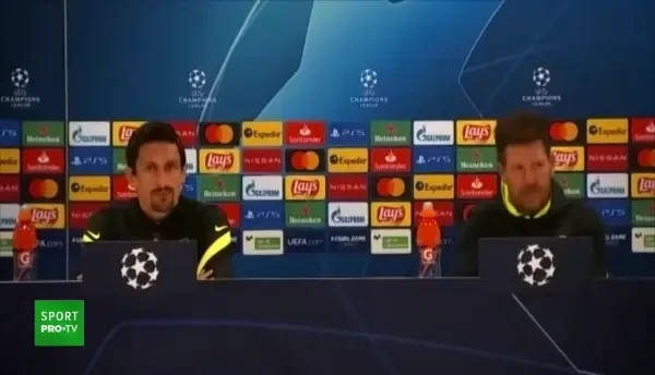 Conferinta lui Diego Simeone de la Arena Nationala