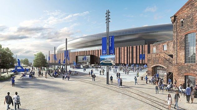 Everton isi construieste un stadion nou de 580 de milioane de euro! Cum va arata noua 